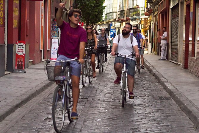 12 o'Clock - Bike & Tapas Tour Seville - Getting bearings fast on two wheels
