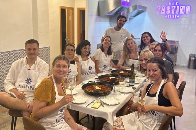 Alicante Paella Cooking Class, Tapas, Drinks and Marketplace - Paella Starts With a Market Trip: The Alicante Tasting Club Setup