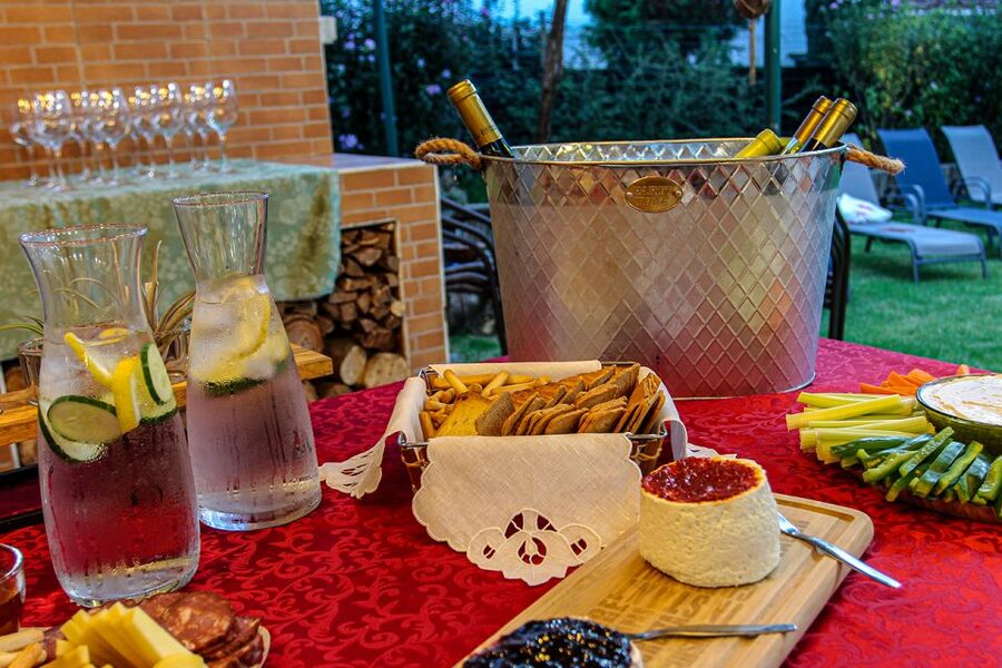 Azores: Volcanic Wine and Tapas Tasting Party - Meeting the Azorean family: garden-party warmth, not a script