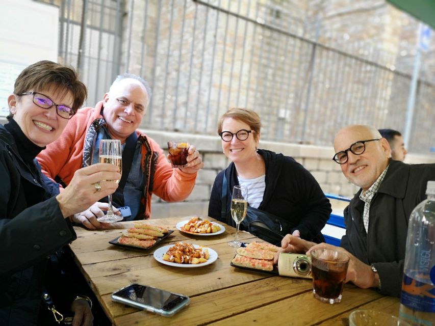 Barcelona: City Tour & Flamenco Show with Wine & Tapas - Taller de Tapes in the Born: tapas tasting done the useful way