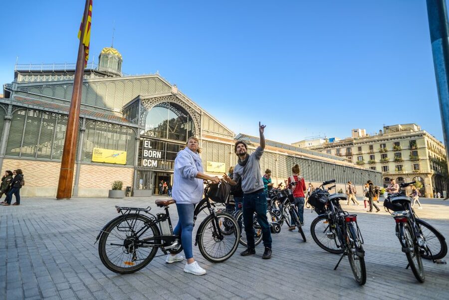 Barcelona eBike Tour with Wine and Tapas Experience - Wine and tapas at the end: what you’re actually getting