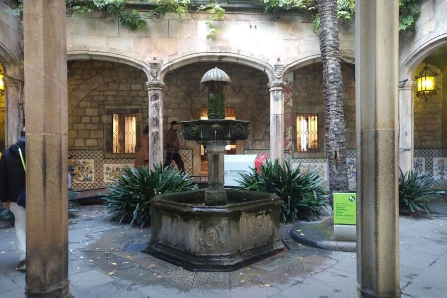 Barcelona: Gothic Quarter Walking Tour with Optional Tapas - Nova Square and the Cathedral Stop: Gothic Style, Up Close