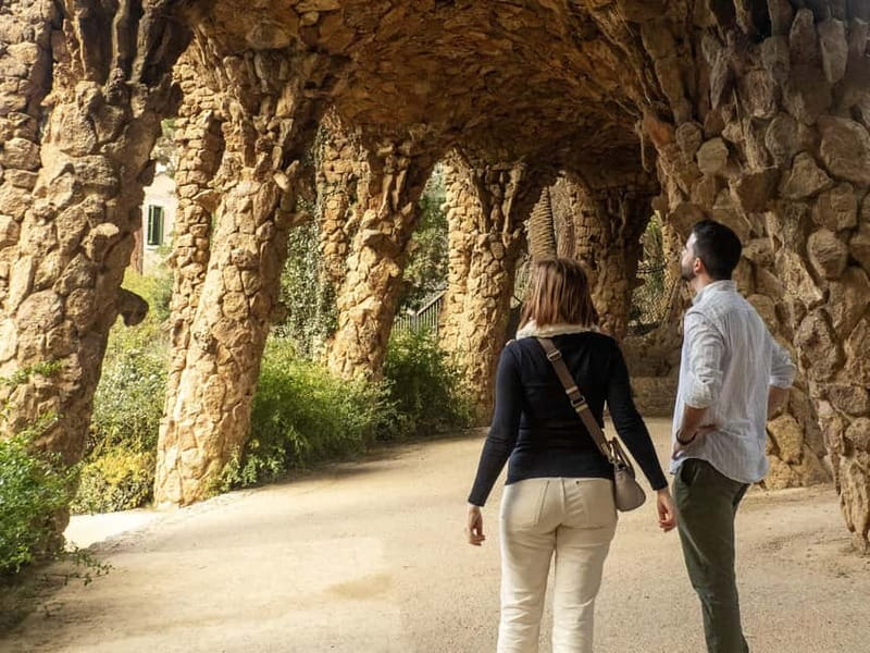 Barcelona in 1 Day: Sagrada Familia, Park Guell, Mila, tapas - La Sagrada Familia: Nativity and Passion facades, then the forest-like interior