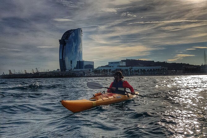 Barcelona Skyline Kayaking Coupled with Delicious Tapas - Weather, sea conditions, and practical tips that keep it fun
