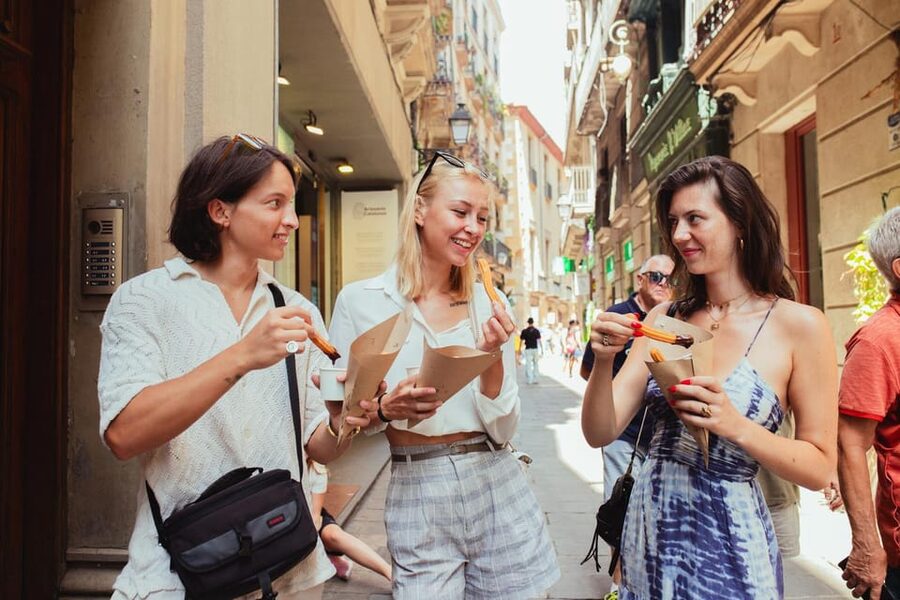 Barcelona: Small Group Gothic, Tapas & Churros Tour! - Key highlights