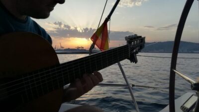 Barcelona: Sunset Sailing with Live Guitar Music and Tapas - Where You Start: Port Olimpic and the Bombon Boat