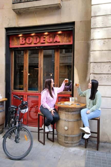 Barcelona: Tapas Tasting Tour by Regular Bike or E-Bike - Born District Tastings at Traditional Bars