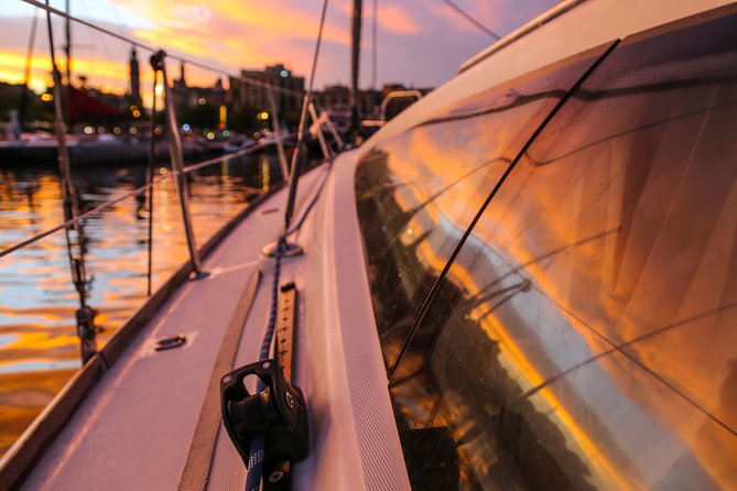 Barcelona Unique Sunset Sailing Experience with Tapas & Open Bar - Live Music Upgrade: Sax or Guitar Makes the Whole Boat Feel Different