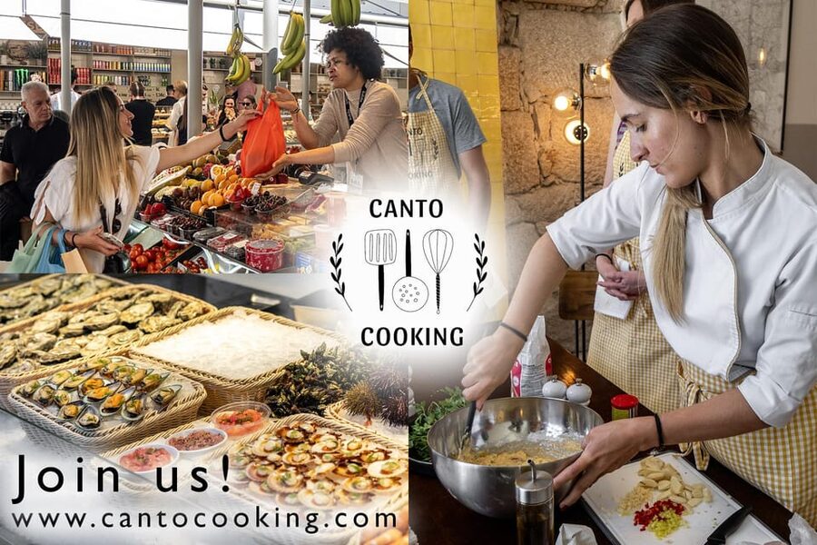 Chef Led Porto Market Tour & Portuguese Tapas Class + Wine - The kitchen reset: coffee, nata, and an apron that saves your shirt