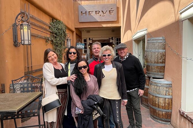 Downtown Santa Fe Walking Wine, History, & Tapas Tour - A 3-hour Santa Fe wine walk that pairs pours with stories