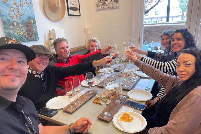 Downtown Santa Fe Walking Wine, History, & Tapas Tour - Stop two at Hervé Wine Bar: local samples to wrap up your afternoon