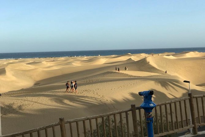 Electric Bike Panoramic South Coast Tour Optional Fishing Tapas - Maspalomas lighthouse and Punta Mujeres: the south-end monument and Guanche clues