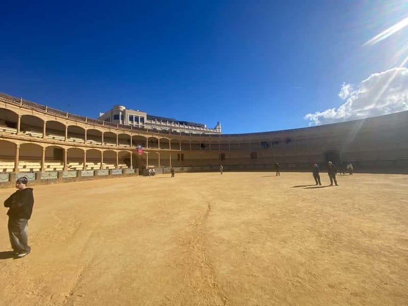 from Marbella, Estepona:Private tour Ronda incl. transfer,bullring,tapas - The mountains transfer: where the day starts to feel special
