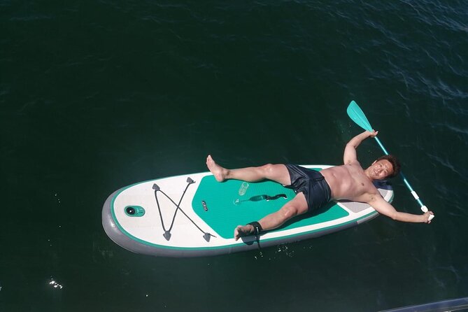 Full day private yacht from lagos with drinks, tapas, paddle boards and kayak - Lunch choices: bring your own, or switch to Portimão or Feragudo