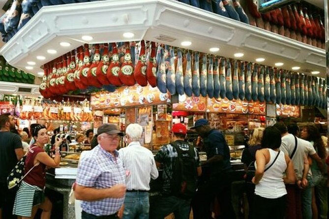 Gastronomic Tour: Discover the best “Wines and Tapas of Madrid” - Mercado Jamón Ibérico: acorn-fed ham, cheeses, and oils with a storyteller’s angle