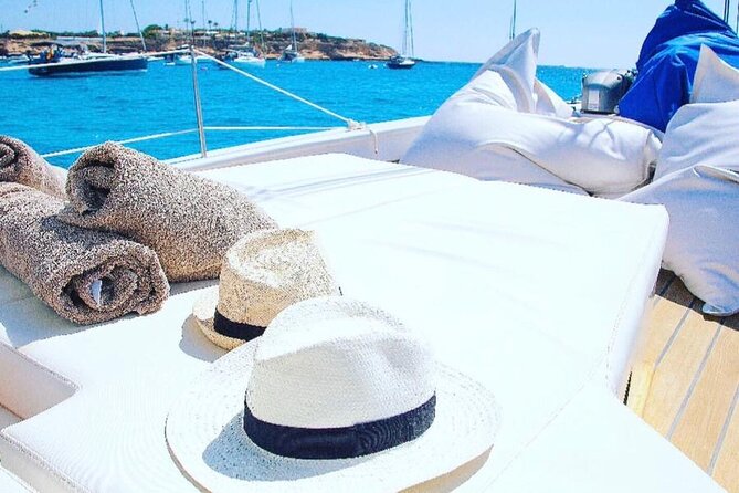 Ibiza: Private Sailboat with Tapas, Open Bar & Music - Sailing Sant Antoni Bay and passing Port des Torrent