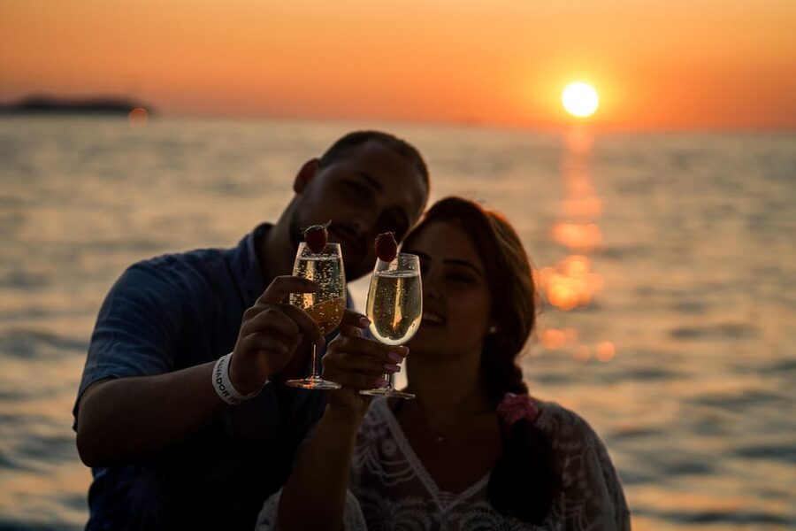 Ibiza: Secret Coves Guided Boat Tour with Open Bar and Tapas - From San Antonio Port to a Different Side of Ibiza