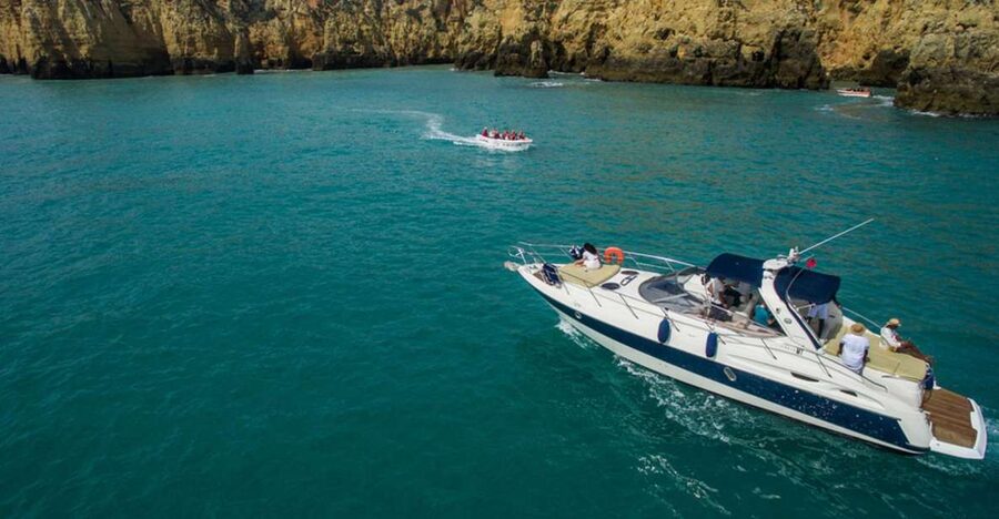 Lagos: Luxury Yacht Charter with Drinks & Tapas - From Lagos Out to Ponta da Piadade: The Coast Looks Different From Sea Level