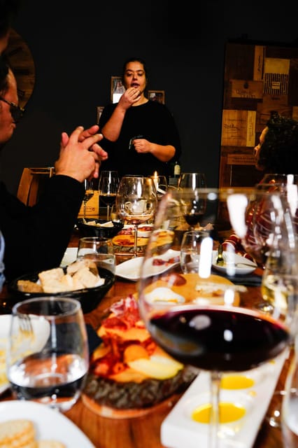 Lisbon: Premium Wine and Tapas Tasting Session - What you’ll eat: cheeses, sausages, jams, and charcuterie boards