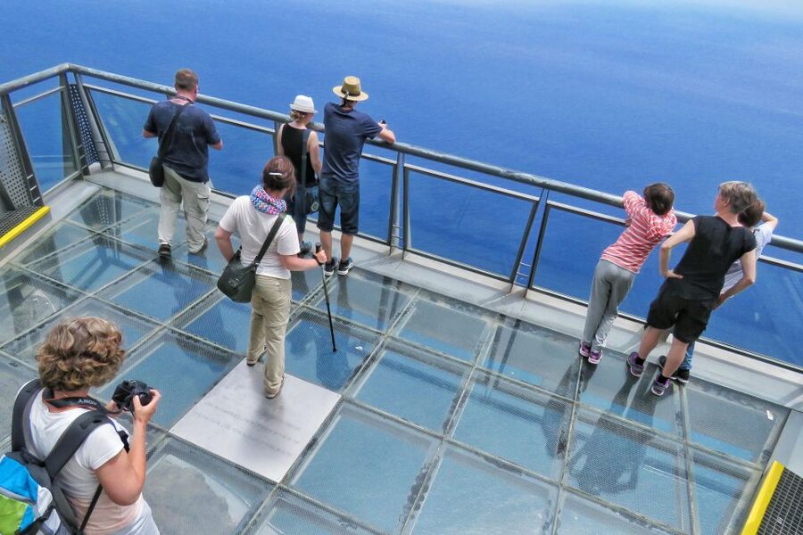Madeira: Wine & Tapas, Cabo Girão Skywalk 4x4 Jeep Adventure - How the 4x4 Jeep Ride Feels in Real Life: Open Top, Bumpy Fun