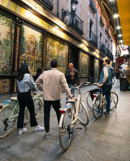 Madrid by Night: Vintage Bike Tour Highlights/Optional Tapas - Why Madrid by Night looks so good on two wheels