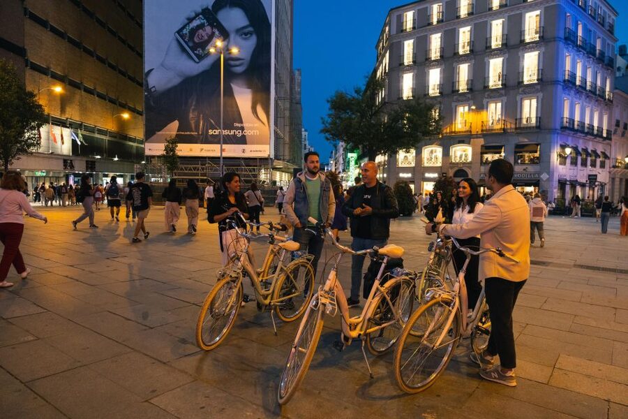 Madrid by Night: Vintage Bike Tour Highlights/Optional Tapas - The ride plan: what 2 hours actually feels like