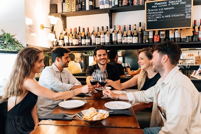 Madrid Local Tapas, Wine Bars & Flamenco Show - La Latina and Cava Baja: Padrón peppers and mushrooms with beer or cider