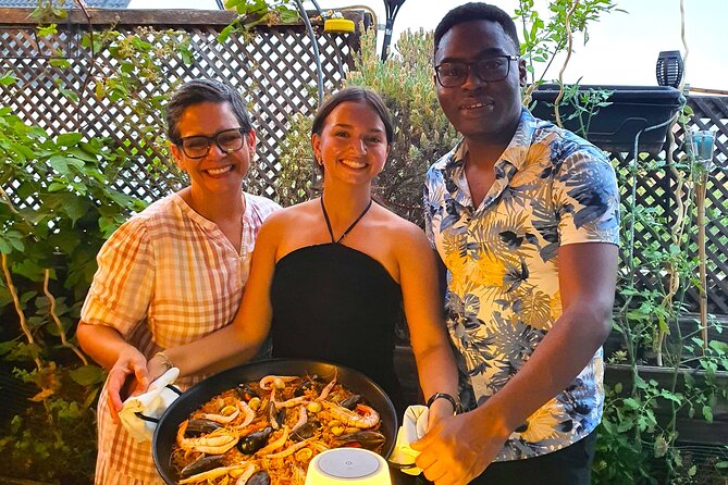 Madrid: Paella & Sangria Classes- Seafood, Chicken & Vegan option - Dietary Needs and Allergy Safety: Tell Them Early