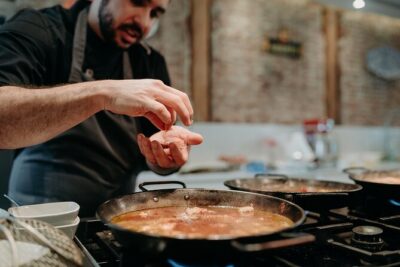 Madrid Tapas & Paella Cooking Experience with Local Market Visit - Ferretería Restaurante: the kitchen stop that turns shopping into lunch