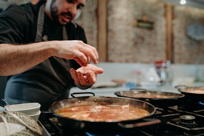 Madrid Tapas & Paella Cooking Experience with Local Market Visit - Ferretería Restaurante: the kitchen stop that turns shopping into lunch