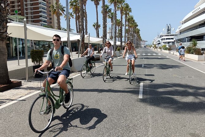 Malaga Bike Tour - Wine & Tapas - Starting at Plaza San Marcelino Champagnat: your Malaga “map” gets drawn fast