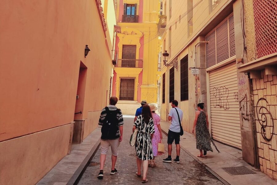 Málaga: Wine & Tapas Tour - Iglesia de San Juan Pass-By: Culture Without the Museum Time