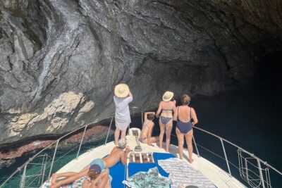 Mallorca Beach & Caves 4hr Boat Trip Drinks, Tapas, SUP & Snorkel - The 4-hour rhythm: Coll Baix first, Alcanada Lighthouse last