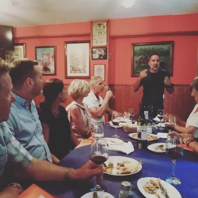 Marbella: Hidden Taverns, Tapas & Wine in the Old Town - First Tavern Stop: Wine and Tapas in a Local Restaurant