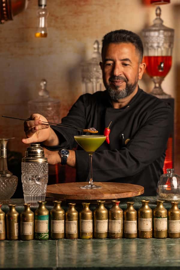 Marrakech: Cocktail Tasting Mixology & Moroccan Tapas - Choosing your seat: bar action vs smoking and non-smoking areas