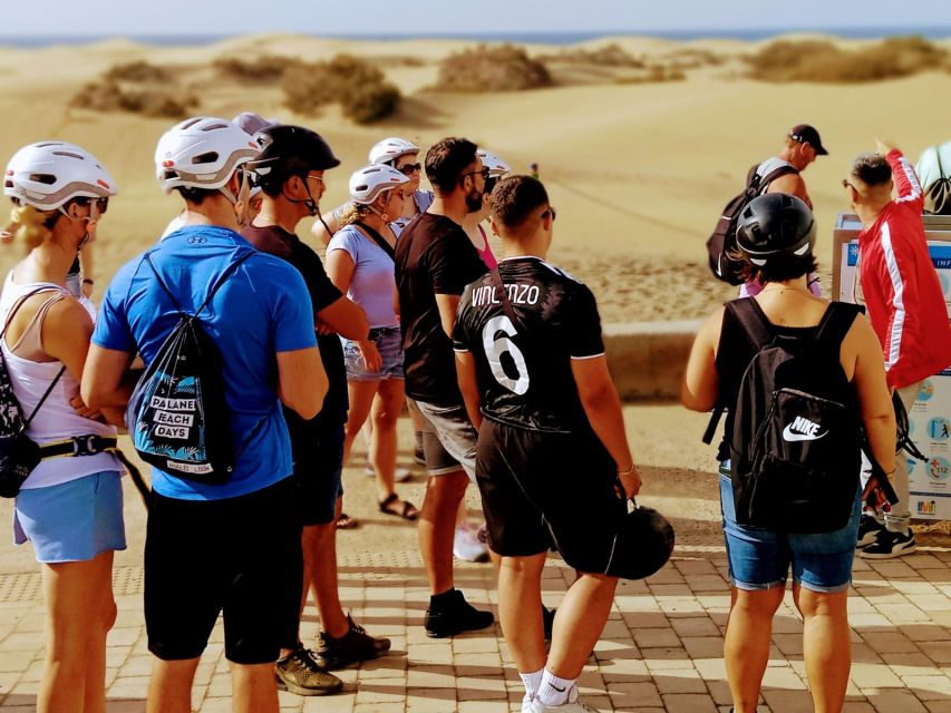 Maspalomas: Southern Coast E-Bike Tour Option Tapas Tasting - Coastal riding along the Atlantic: Meloneras, Pasito Blanco, and sea-level air