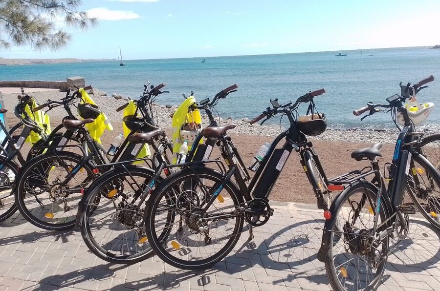 Maspalomas: Southern Coast E-Bike Tour Option Tapas Tasting - Banana plantation stop: small detour, big south-coast flavor