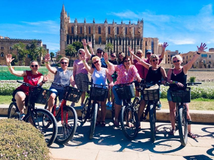 Palma de Mallorca: Guided Bicycle Tour with Tapas & a Drink - Sliding into Palma’s medieval lanes: convents, churches, and patios