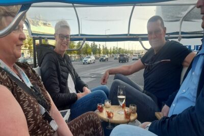 Private tapas tuk tuk tour through Lisbon - The Lisbon Cathedral stop: where the city’s story changes eras