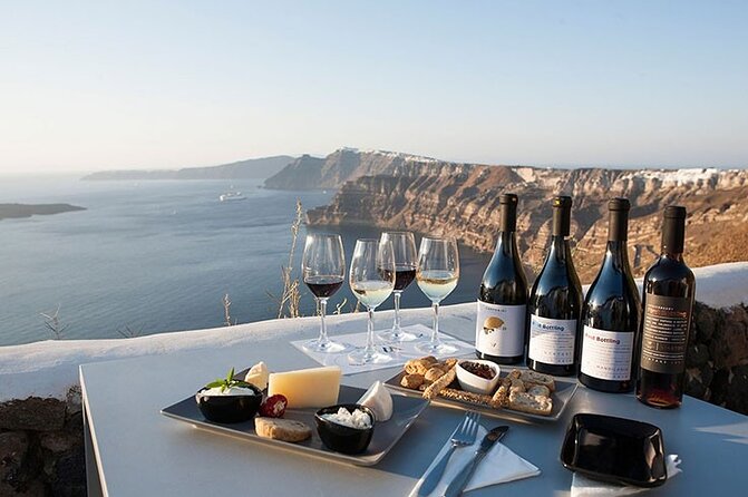 Private Wine Tour in 3 Wineries with 12 Wine Tastings and Tapas - What You Get in 4 Hours on Santorini