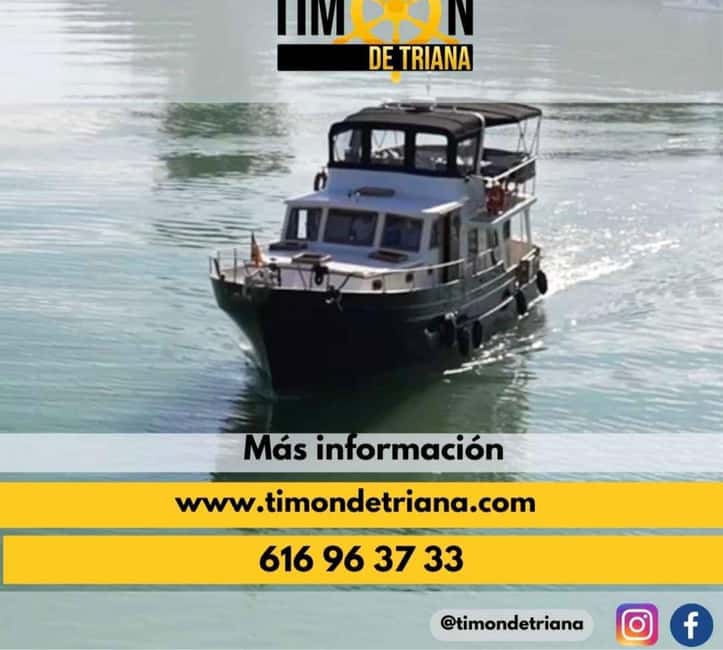 Seville: Flamenco life music Yacht Cruise, Tapas & Drinks - The Cruise on the Guadalquivir: What the Water View Gives You