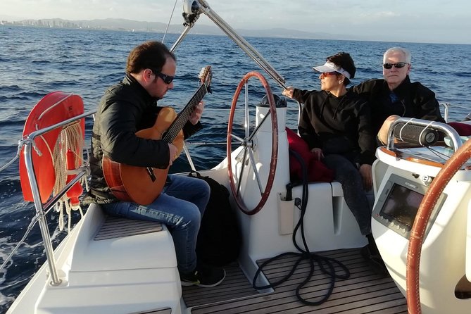Sunset Sailing Experience w/ Live Spanish Guitar & Spanish Tapas - Getting your bearings fast at the meeting point