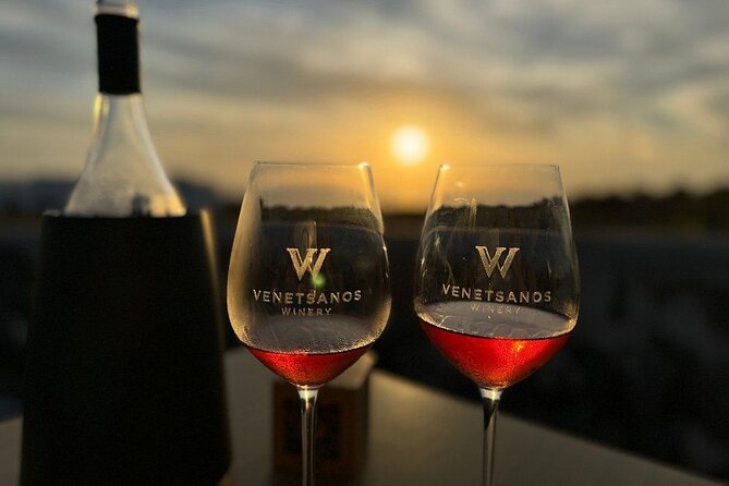 Sunset Santorini Wine Best views 2 Wineries and Tapas - Why This Sunset Wine Timing Works in Santorini
