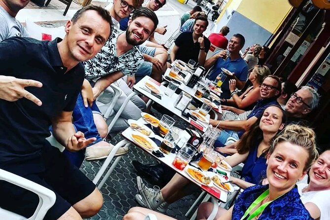 Tapas Tour - The street reality: Bikes, pedestrians, and “don’t rush”