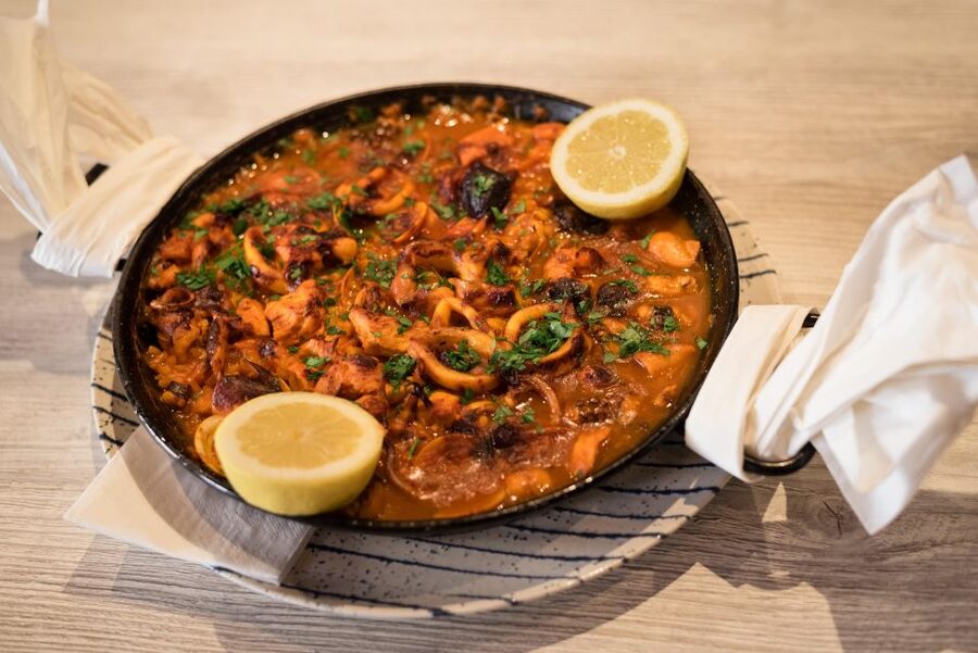 Tapas Tour Paella and Malaga market with Official Guide - The short city walk: Cathedral, Larios Street, and Picasso Museum zone