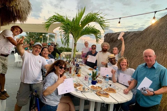 Tequila University- Puerto Morelos Tequila Tasting and Tapas Pairing - Rooftop bar and the square: why the setting feels part of the class