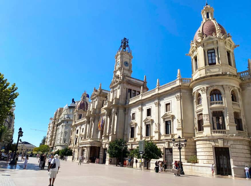Valencia: Mysteries, Legends, & Local Tapas Experience - Walking above ancient Valencia at Plaza de la Almoina