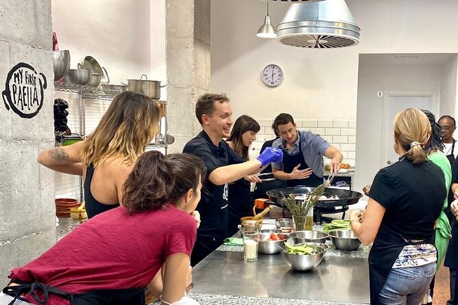 Valencian paella cooking class, tapas and visit to Ruzafa market. - Starting at Parroquia de San Valero: Ruzafa market sets the tone for paella