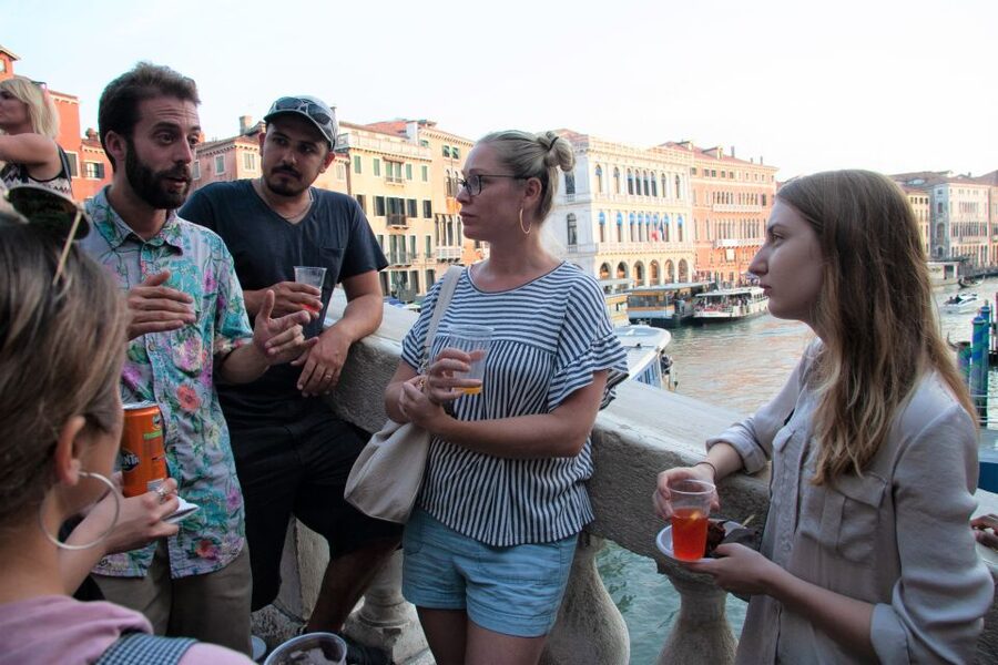 Venice: Local Secrets of Venice Tapas & Wine Walking Tour - The walking route: canals, bridges, and stories locals actually share